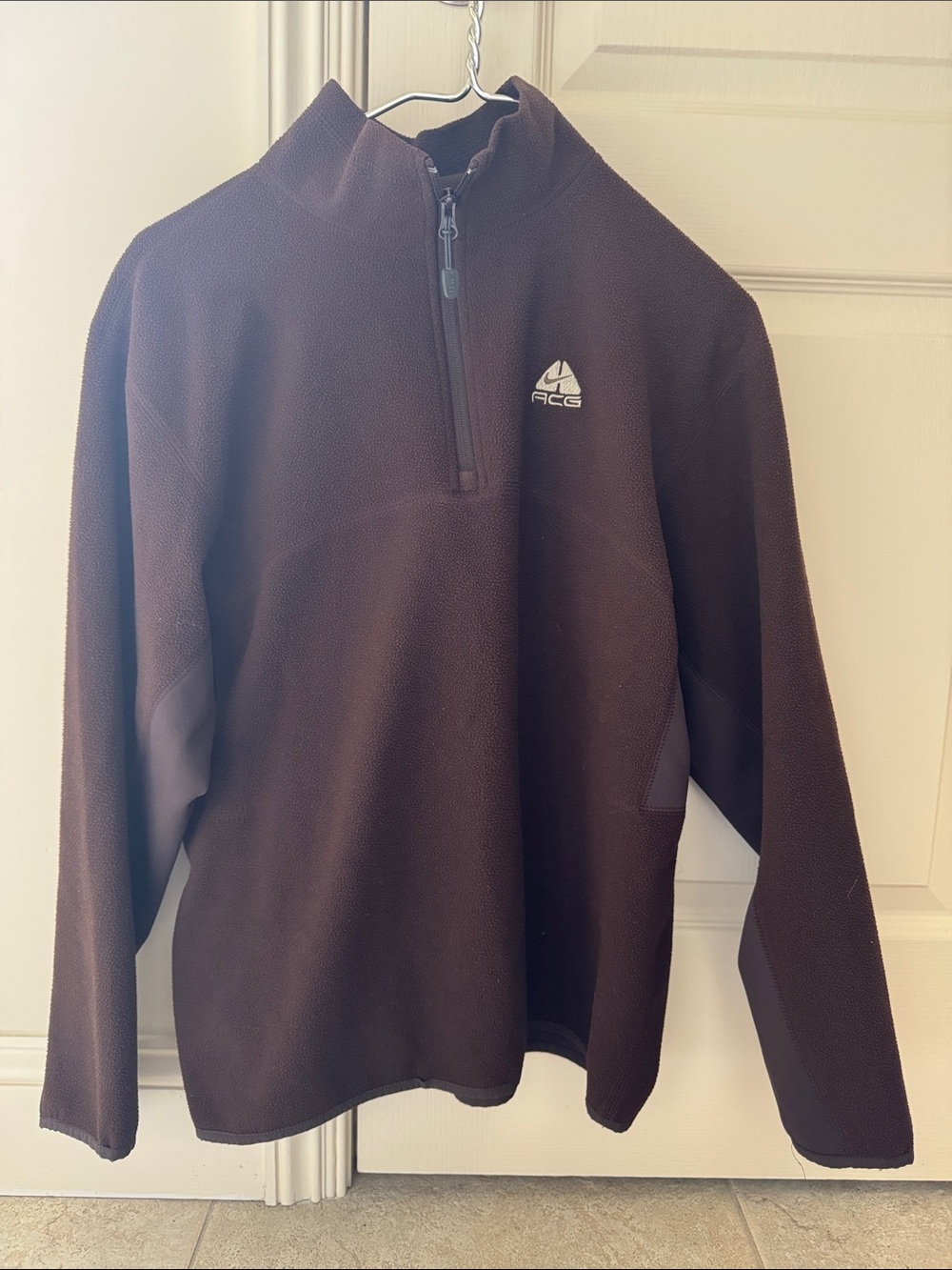 Nike ACG Dark Brown Half-Zip Fleece Pullover